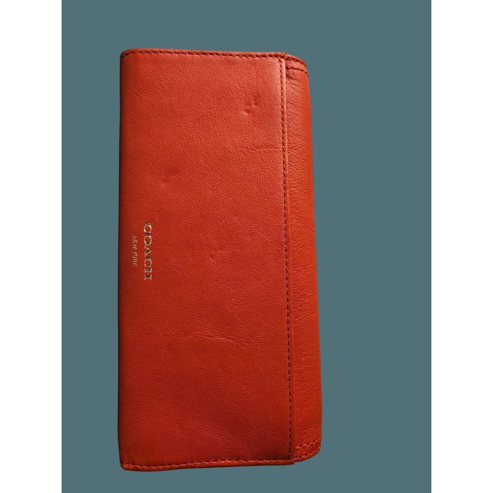 Coach Leather Turn Lock Wallet - Picture 14 of 14